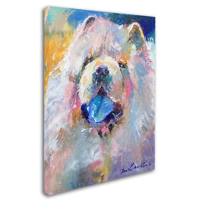 Trademark Fine Art -Richard Wallich 'Art Chow' Canvas Art