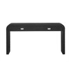 NicBex Unique Burl Veneer Console Table with Storage,Entryway Table with 2 Drawers & Metal Handles,Foyer Table for Hallway,Living Room - 4 of 4