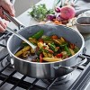 GreenPan Prism 5qt Hybrid Stainless Steel and Ceramic Nonstick Saute Pan with Lid - 2 of 4