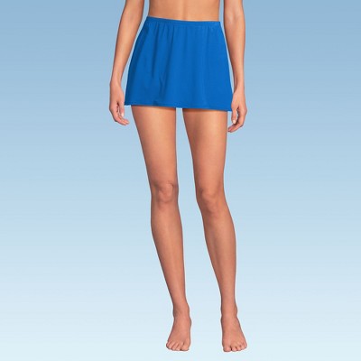 Lands' End Women's Slender Separates Tummy Control Swim Skirt Swim Bottoms