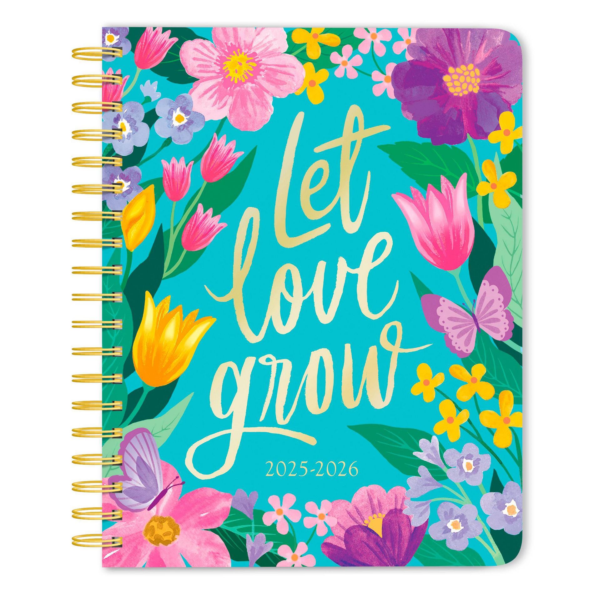 Plato Bonnie Marcus Desk Planner with Foil Stamped Cover July 2025 - December 2026