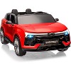 24V Kids Ride-On SUV, 2-Seater Licensed Chevrolet Blazer Electric Car with Parent Remote Control, Battery-Powered Ride-On Vehicle for Kids - 2 of 4