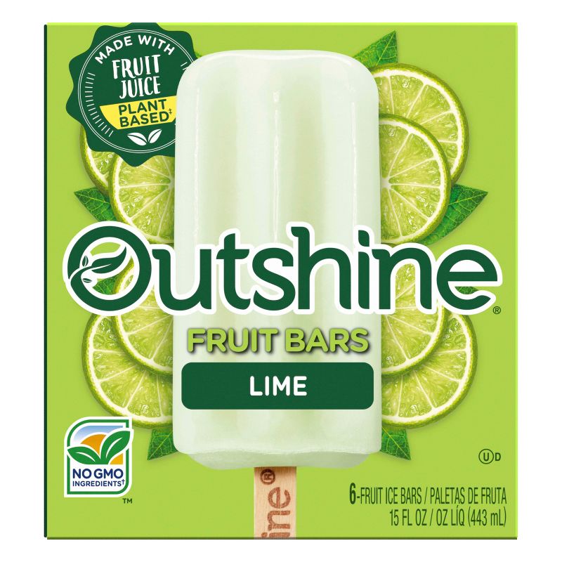 Outshine Lime Frozen Fruit Bar - 6ct, 1 of 14