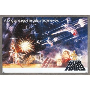 Trends International Star Wars: A New Hope - Horizontal One Sheet Framed Wall Poster Prints - 1 of 4