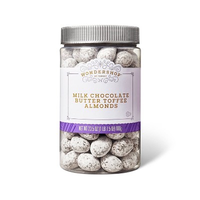 Milk Chocolate Butter Toffee Almonds - 23.5oz - Wondershop™