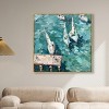 Art Remedy Docked Beach Framed - 2 of 4