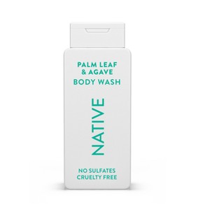 Native Body Wash for Men & Women - Sulfate Free - Palm Leaf & Agave - 18 fl oz - 1 of 4