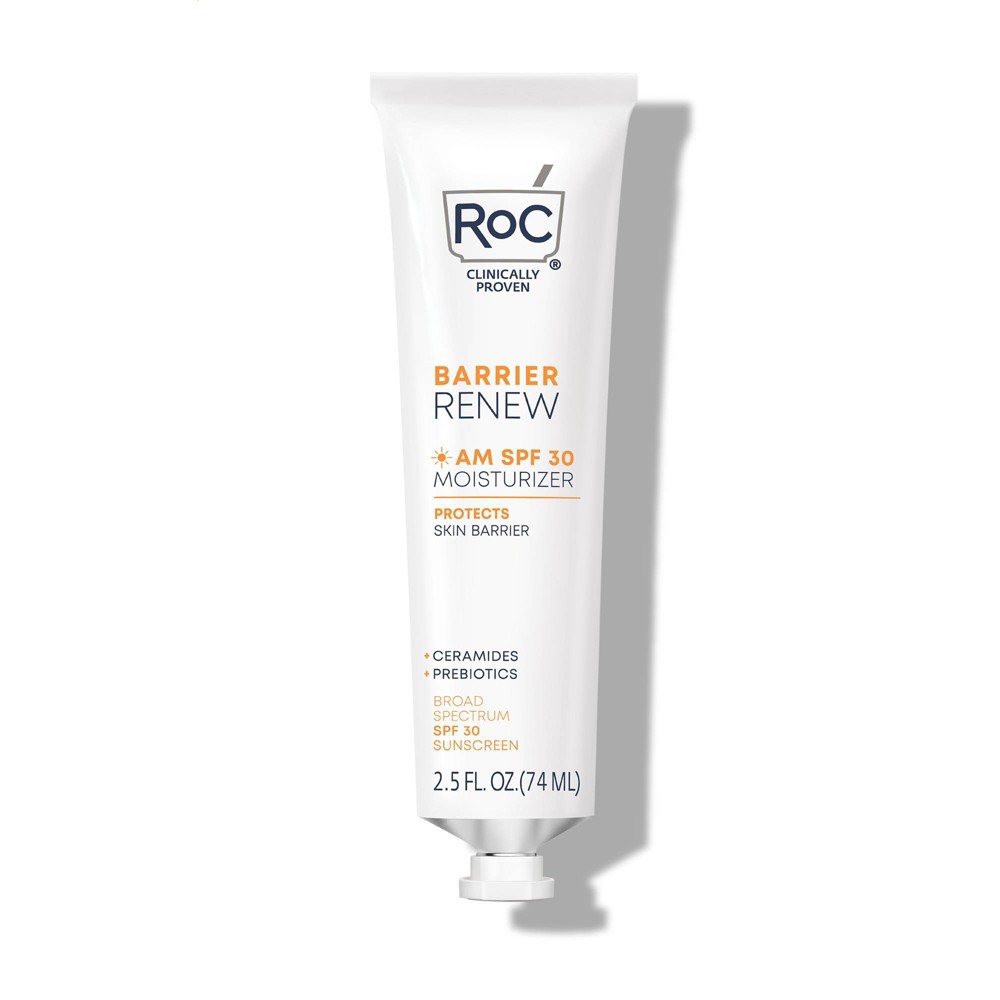 Photos - Cream / Lotion RoC Barrier Renew AM Face Moisturizer - 2.5oz 