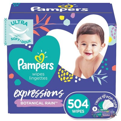 target pampers sensitive wipes