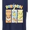 Women's - Pokémon - Pikachu and Eevee Pastel Short Sleeve Graphic T-Shirt - 2 of 4