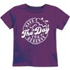 The Juniper Shop SmileyWorld Have The Day You Deserve Circle Youth Short Sleeve Tee - 3 of 4