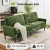 Vipbear Comfy Couches for Living Room 88" Modern Oversized Loveseat Sofa with Soild Wood,Tool-Free Setup Large Couches for Bedroom - 3 of 4