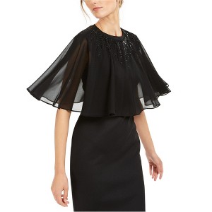 Calvin Klein Womens Chiffon Cape Jacket - 1 of 1