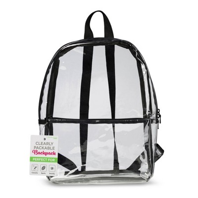 clear mini backpack Cinosural International School