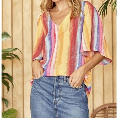 Women's Multi Stripped - Emily Wonder