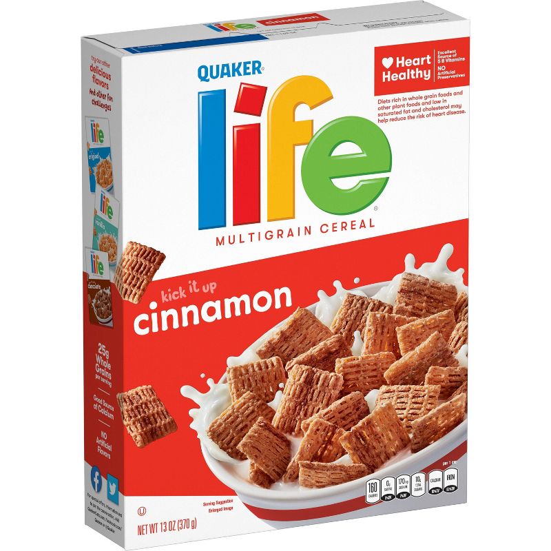 Life Cinnamon Breakfast Cereal  , 2 of 6