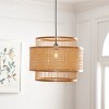 Triela 19.5" Pendant - PND9003 - Natural - Safavieh - 4 of 4