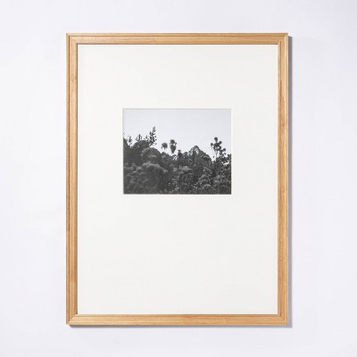 Matted Gallery Frame Natural Wood - Threshold™ designed with Studio McGee