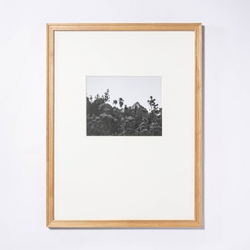 18 X 24 Matted To 8 X 10 Gallery Frame Natural Wood - Threshold™  Designed With Studio Mcgee : Target