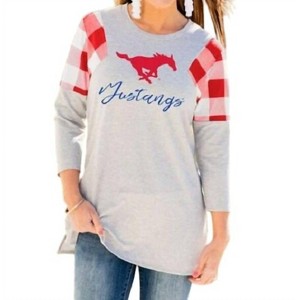 Women's SMU Get in Check Tunic - Gameday Couture - 1 of 1