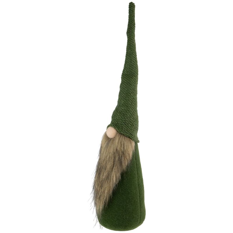 Northlight 19" Forest Green Christmas Gnome Tabletop Decoration, 5 of 8