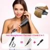 SUGIFT Hair Straightening Comb-Ionic Hair Brush Straightener for Women with 5 Temp Settings - 3 of 4