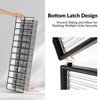 Nuria CRYSTAL CLEAR SHOE BOXES(12 pcs) | ARTFUL LIVING DESIGN-BLACK - 4 of 4