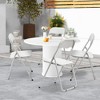 Folding Chairs 2/4 Pack with Cushion - 3 of 4