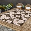 Avenie A Realm Of Roses Dark Academia Outdoor Rug - Deny Designs - 3 of 4
