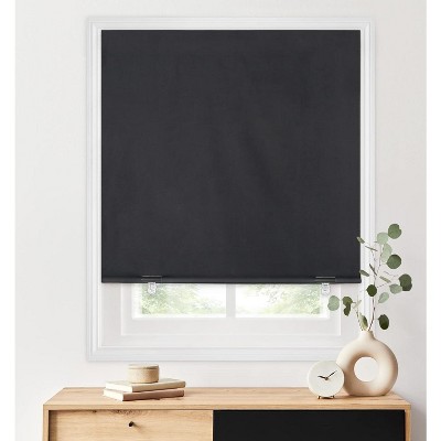 Cordless Blinds for Windows, Window Shades for Bedroom (48''W x 72''H, Black)