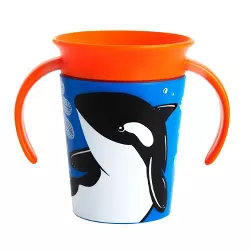 Munchkin Miracle 360° WildLove Trainer Cup - 6oz Orca
