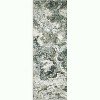 Acekool Washable Abstract Area Rug, Non-Slip Ultra Thin Low Pile Carpet for Living Room Bedroom Office, Lightweight Foldable, Easy Care - 2 of 4