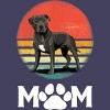 Women's Design By Humans Mother's Day Pittie Mom Pitbull Dog Lovers By JorgeLopez Racerback Tank Top - 2 of 2