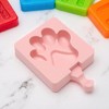 Unique Bargains Popsicles Mould Bears Paw Shape Comes with 20 Stick Hand Washable 3.74"x5.71" 1 Pc - 2 of 4