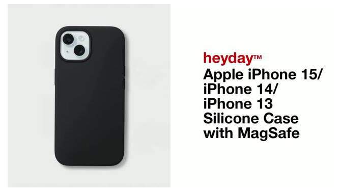 Apple iPhone 15/iPhone 14/iPhone 13 Silicone Case with MagSafe - heyday™, 2 of 6, play video
