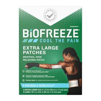 Biofreeze Extra Large Patch - 4ct