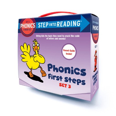 Step Into Reading Set 3 Phonics First Steps Box Set - by  Random House (Mixed Media Product)