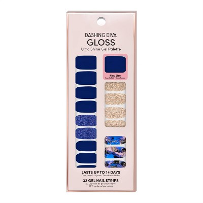Dashing Diva Gloss Ultra Shine Gel Palette - Blue Vixon 
