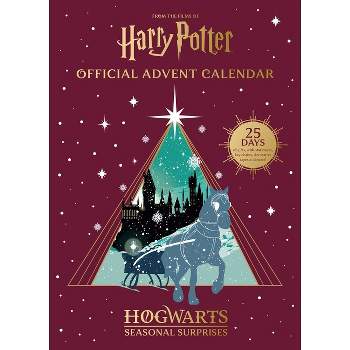 Harry Potter Official Advent Calendar Hogwarts Seasonal Surprises - (Hardcover)