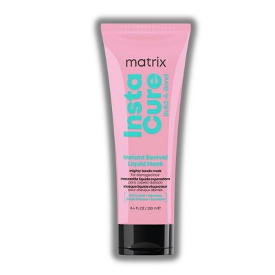 Matrix Instacure Build-A-Bond Instant Revival Liquid Mask for Damaged Hair | Finish: smoothness, strenghtened hair, revitalised hair - (8.4 oz)