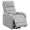 Upholstered Power Lift Recliner with Massage, Heat Function and USB Charging - 3 of 4