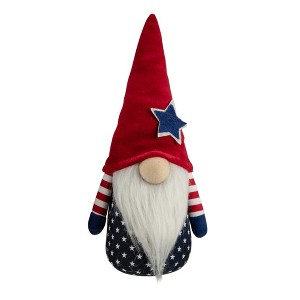 Northlight 10.5" Americana Boy 4th of July Patriotic Gnome - 1 of 4