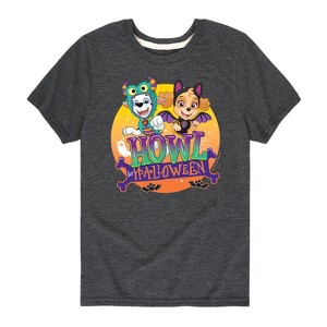 Boys' - Paw Patrol - Howl For Halloween Short Sleeve Graphic T-Shirt - 1 of 4