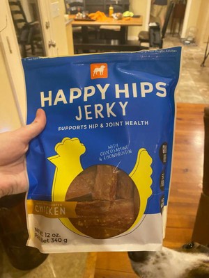 Happy hips shop chicken jerky