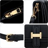 Attop Crossbody Bags for Women, Leather Handbags Shoulder Clutch with Adjustable Shoulder Strap - 4 of 4