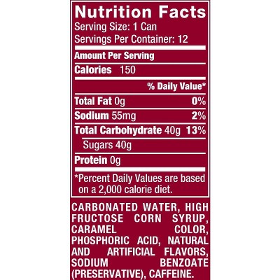 Dr Pepper Soda Cans, 12Oz Can (Pack of 15)