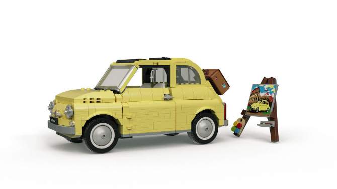 LEGO Creator Expert Fiat 500 Toy Car Building Set for Adults Who Love Model Kits 10271, 2 of 13, play video