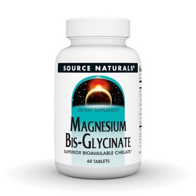 Magnesium Bis Glycinate by Source Naturals, Inc.  -  60 Tablet