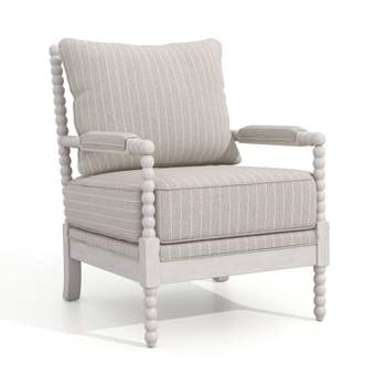 Weslake Villa Farmhouse Accent Armchair - HOMES: Inside + Out