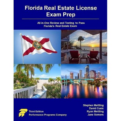 Florida Real Estate License Exam Prep - by  David Cusic & Ryan Mettling & Jane Somers (Paperback)